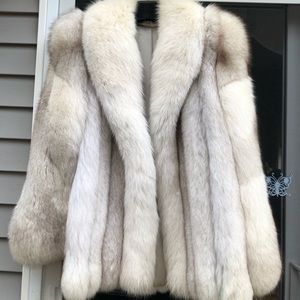 Silver fox jacket with gorgeous coloring.